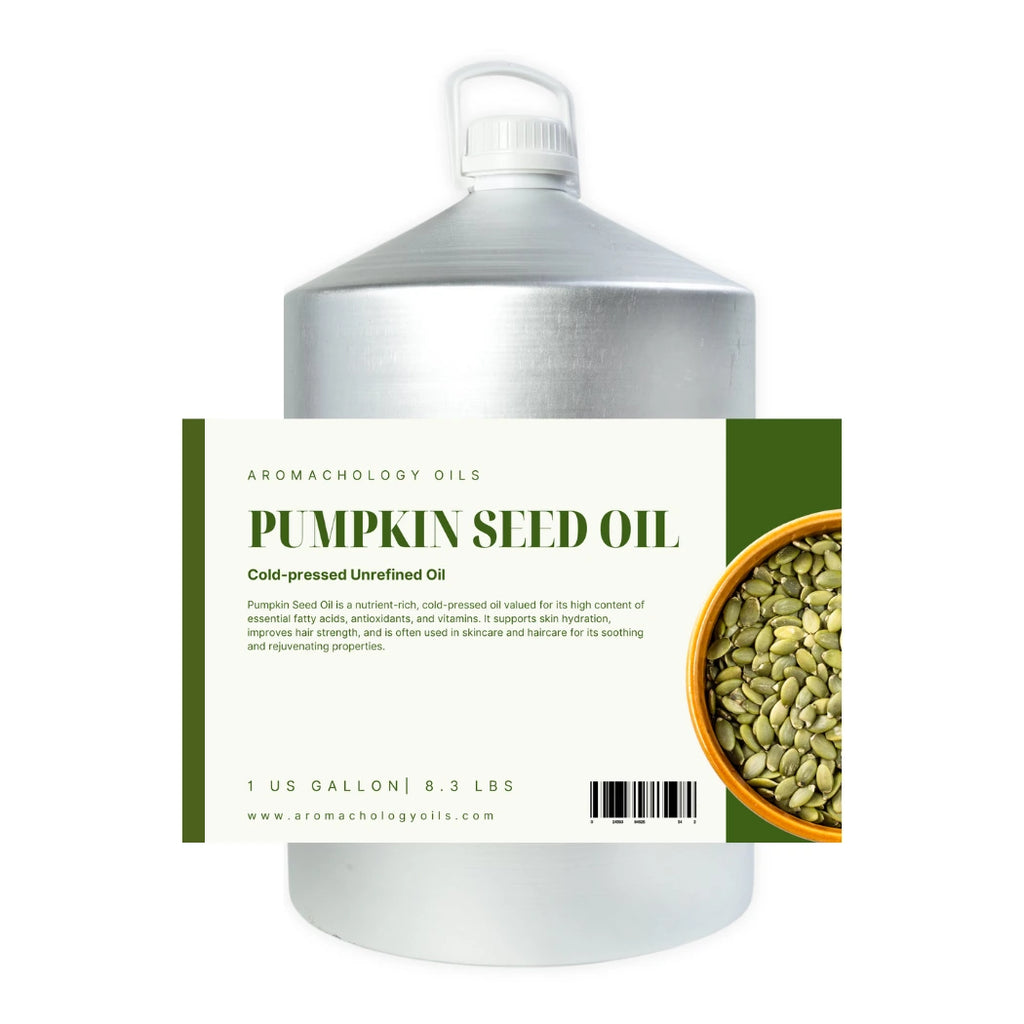 1 Gallon 100% Pure Cold Pressed Unrefined Pumpkin Seed Oil