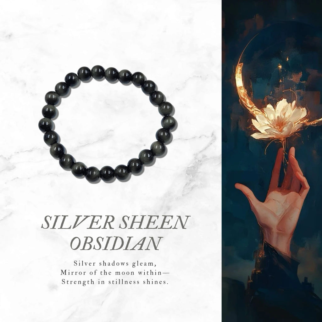 silver sheen obsidian benefits