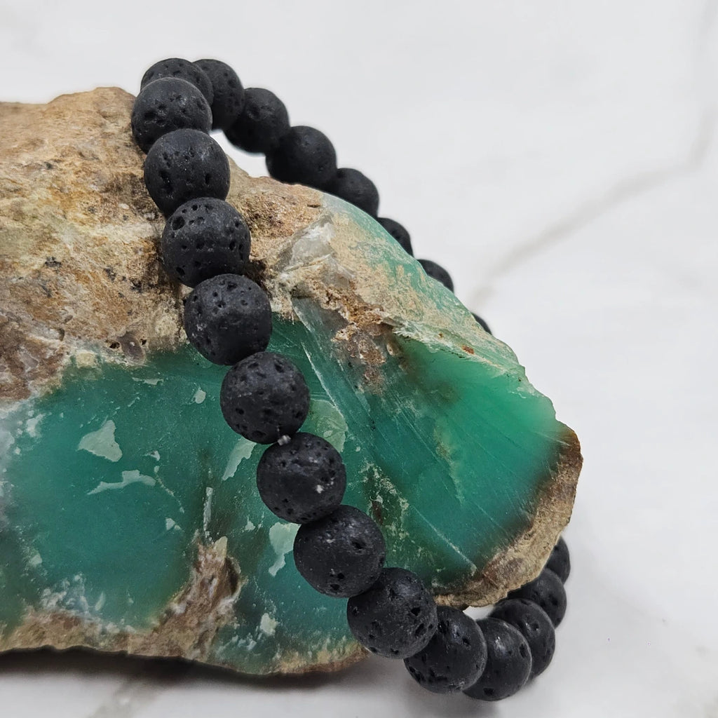 lava stone bracelet for women