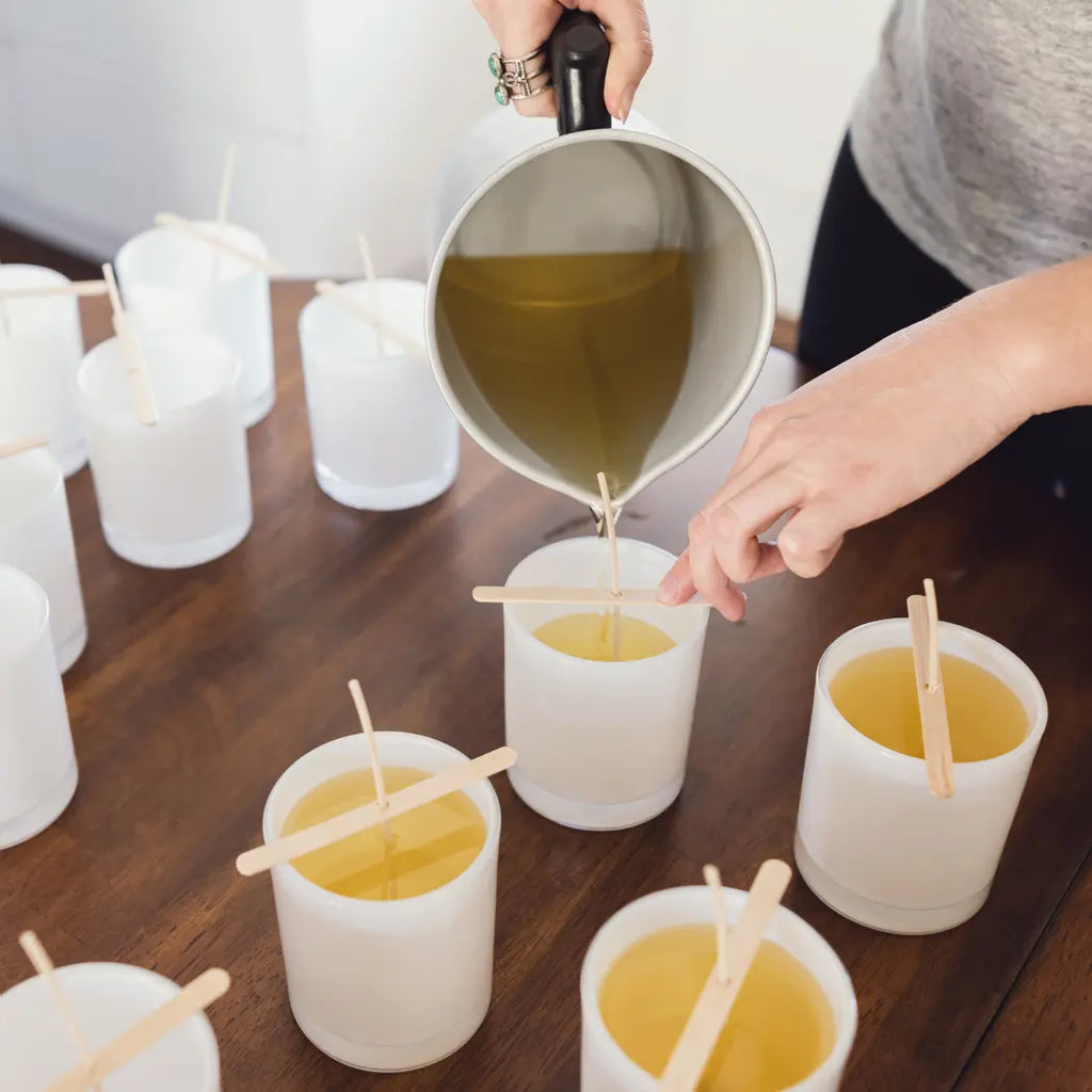 HOW TO USE WOOD CANDLE WICK HOLDER