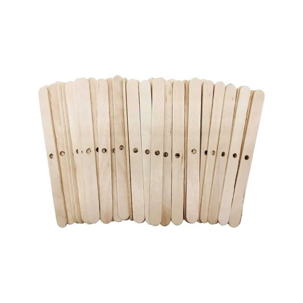 WOOD WICK HOLDER FOR CANDLES