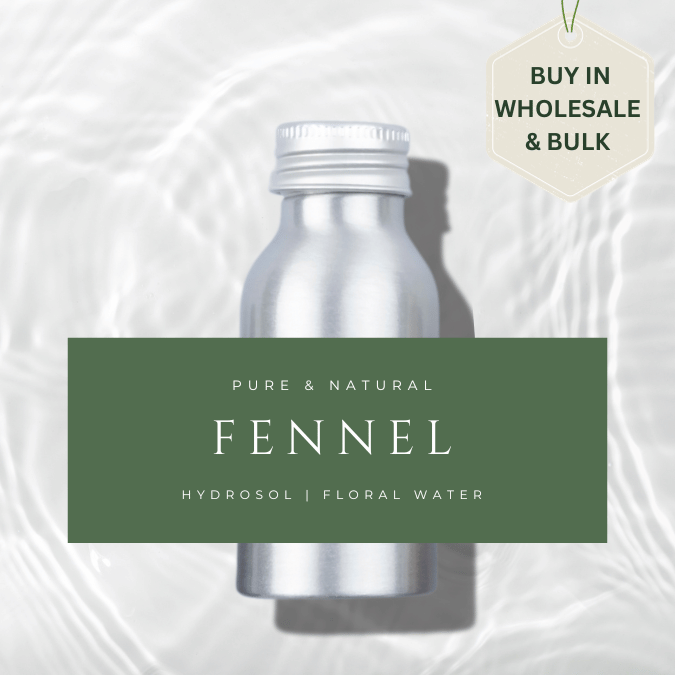 pure fennel sweet hydrosol hydrolat for skin and aromatherapy in USA, Australia, Canada