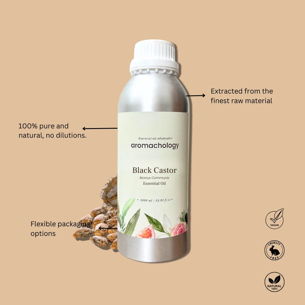 BLACK CASTOR OIL USES