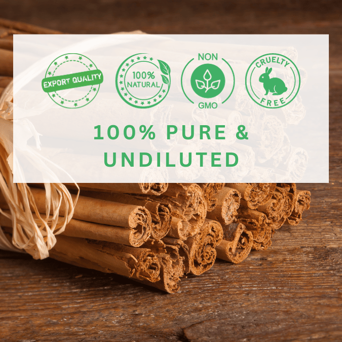 100% pure and affordable cinnamon bark essential oil USA, Canada, Germany, UK