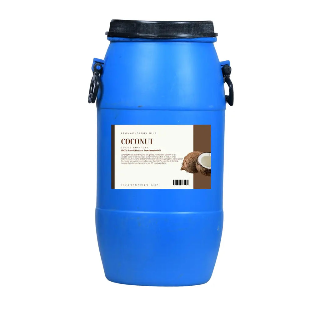 fractionated coconut oil drum