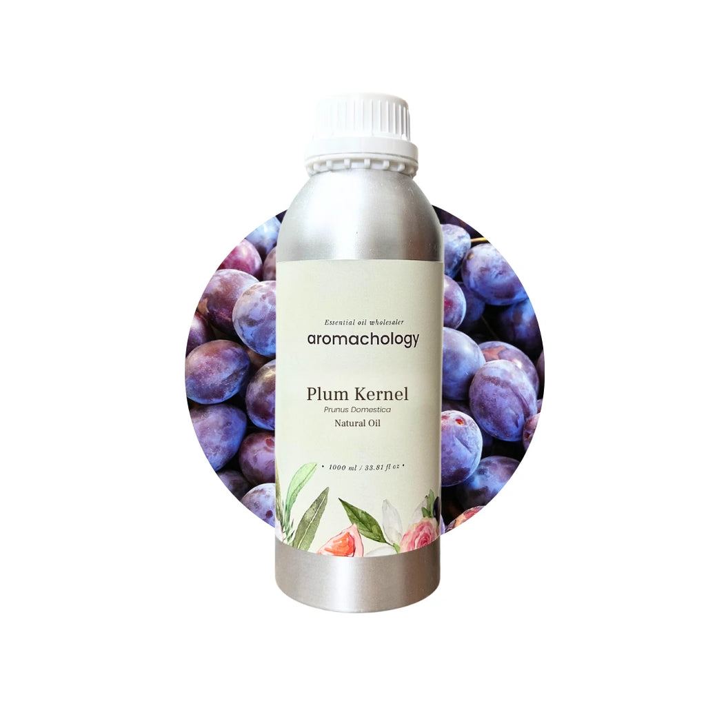 Plum Kernel Plum Kernel Oil - Cold Pressed Unrefined - Aromachology Oils