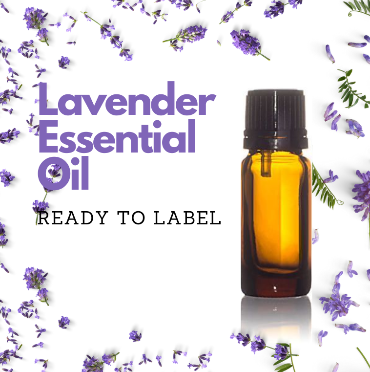 ready to label 10 ml lavender essential oil