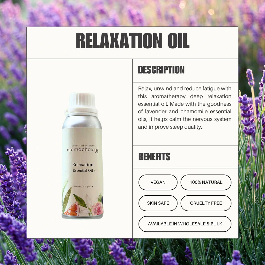 how to use relaxation essential oil