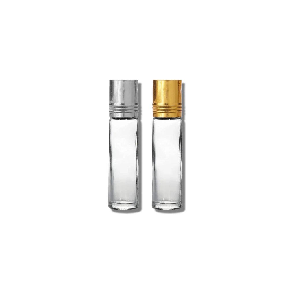 Roll On Roller Ball Glass Bottles With Cap 0.3oz WHOLESALE AND BULK