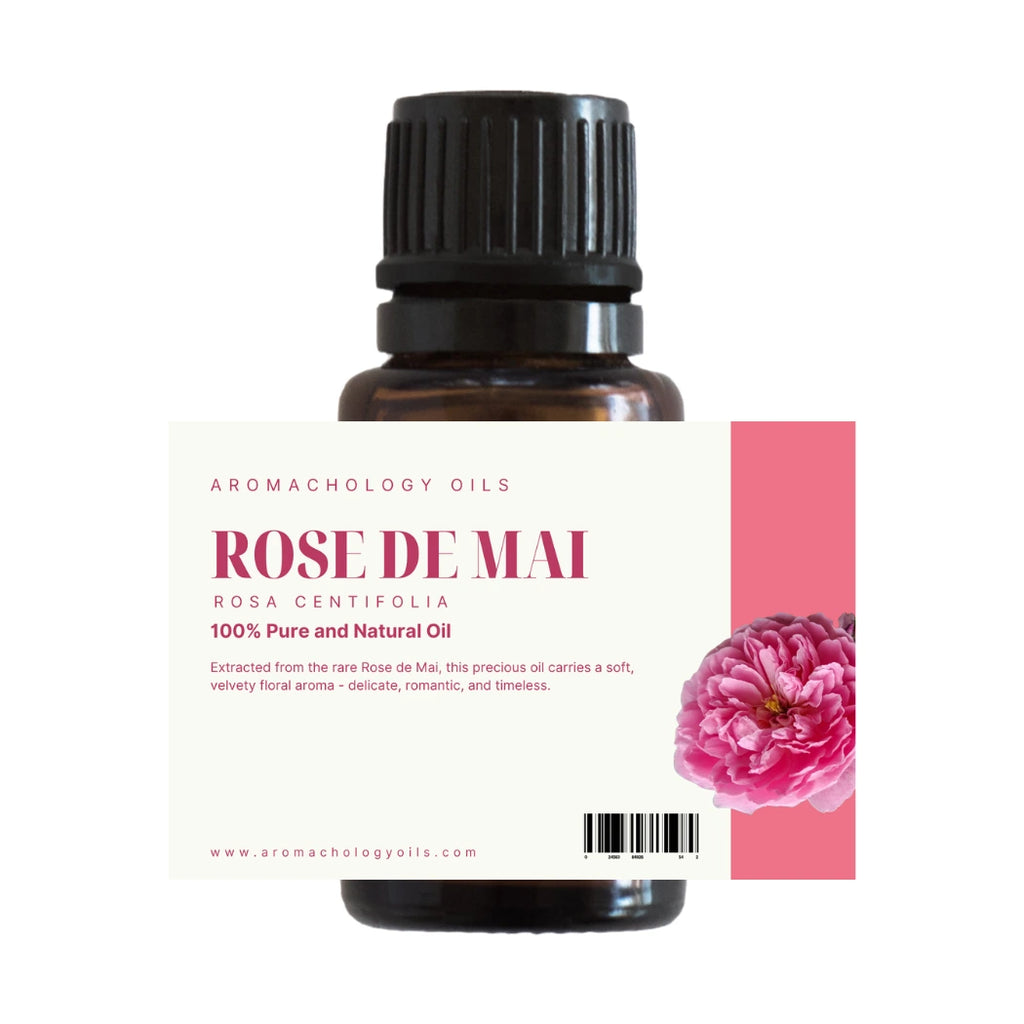 pure rose de mai oil (rosa centifolia absolute) or cabbage rose oil